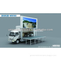 YEESO Outdoor Mobile LED Vehicle YES-V8 With Stage or Meeting room which Can Customized By You!